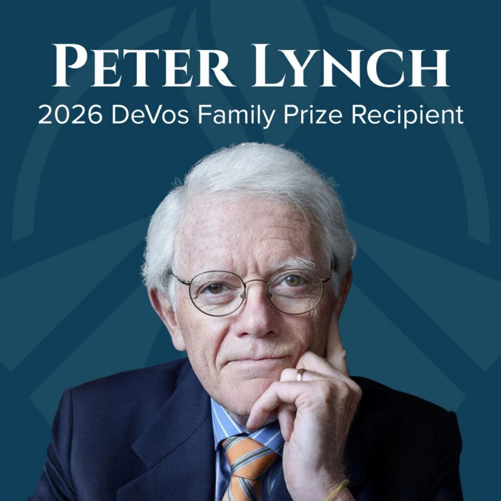 2026 DeVos Family Prize Winner: Peter Lynch