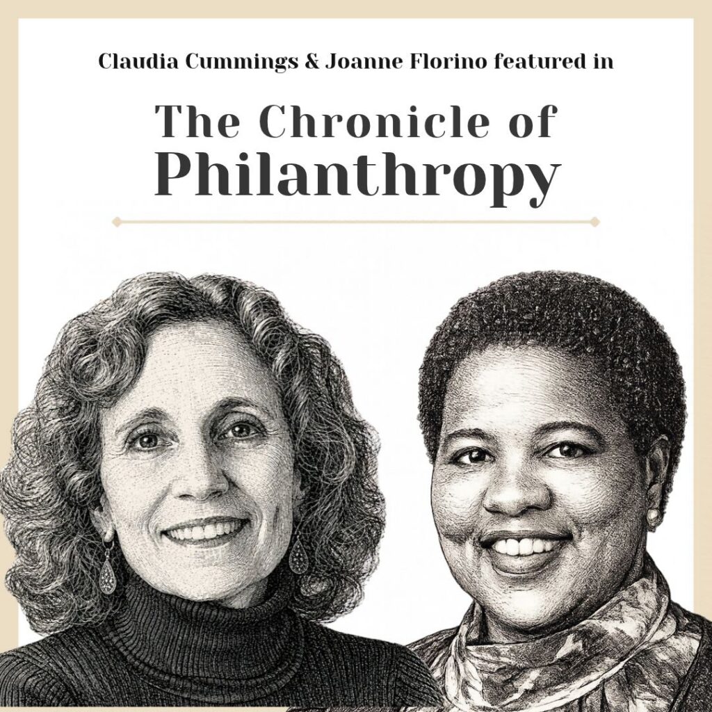 Cummings and Florino in the Chronicle of Philanthropy: New Legislation Gives Donors a Voice