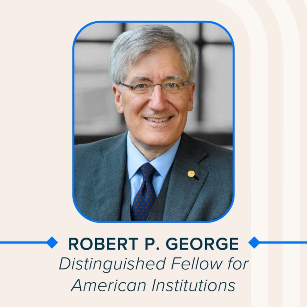 Robert P. George on Higher Education Reform and the Role of Philanthropy